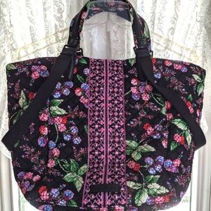 Vera Bradley Winter Berry Change It Up Tote
